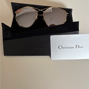 Christian Dior STELLAIRE 4 palladium/gold mirror Sunglasses